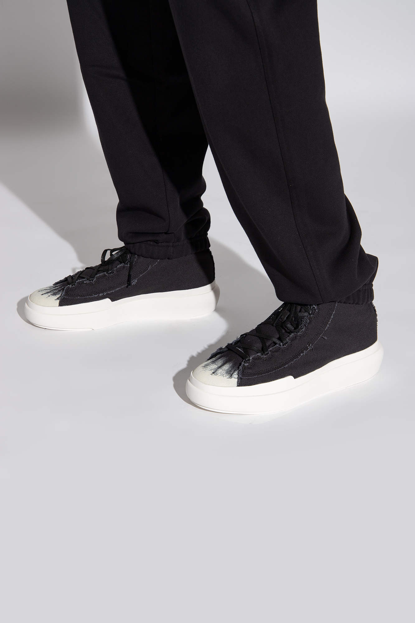 Y-3 Yohji Yamamoto 'Nizza High' high-top sneakers | Men's Shoes